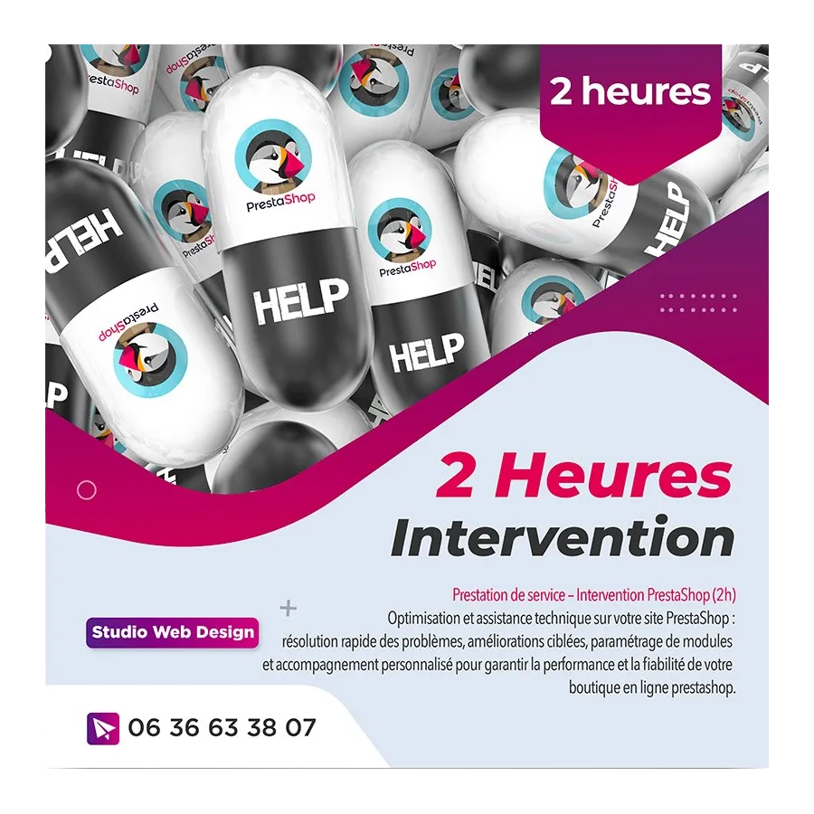2 heures d'intervention prestashop 2 heures d'intervention prestashop