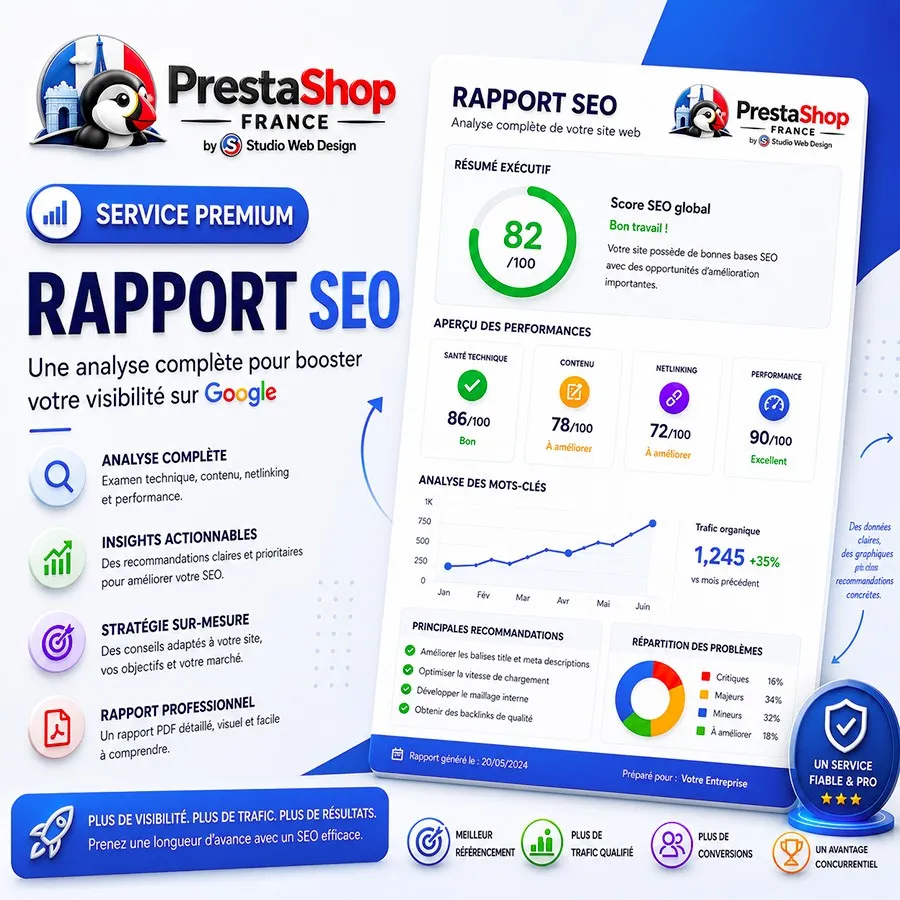 Audit référencement SEO prestashop Audit référencement SEO prestashop