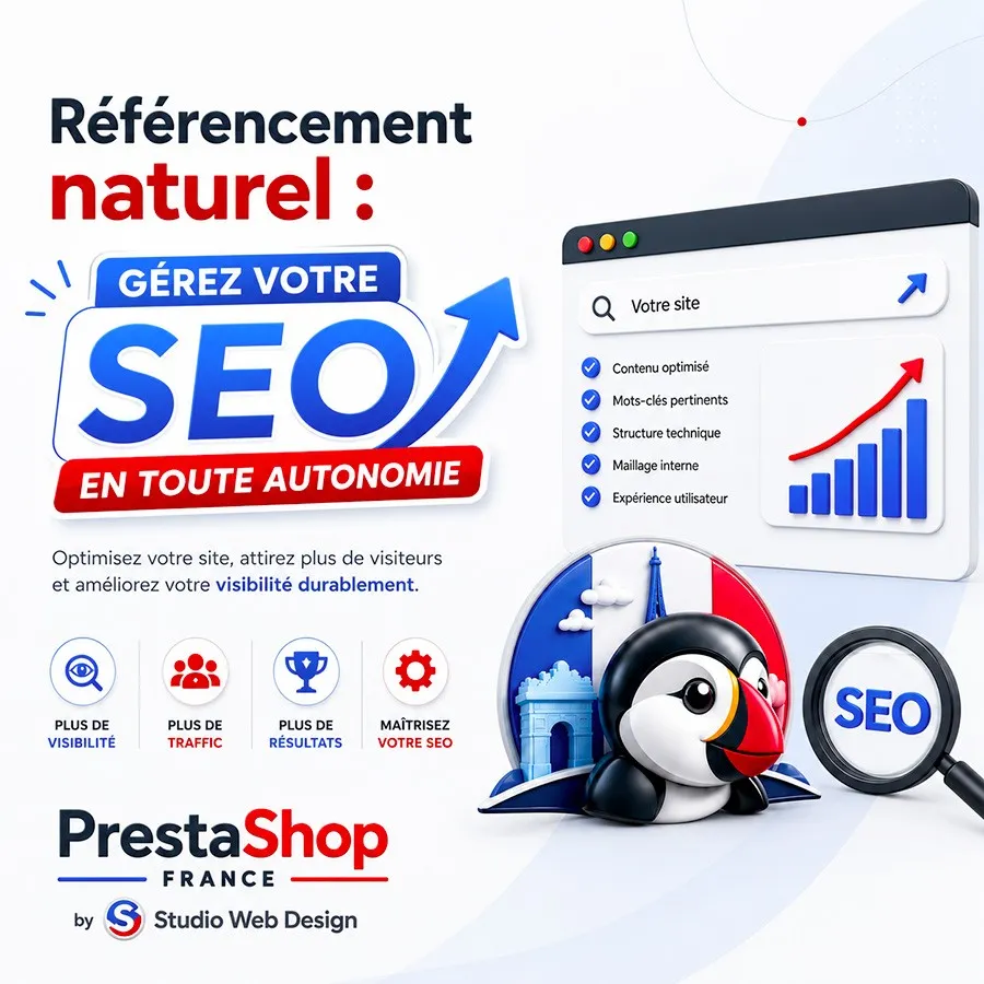 Référencement naturel PrestaShop France – Gérez votre SEO en toute autonomie Référencement naturel PrestaShop France – Gérez votre SEO en toute autonomie