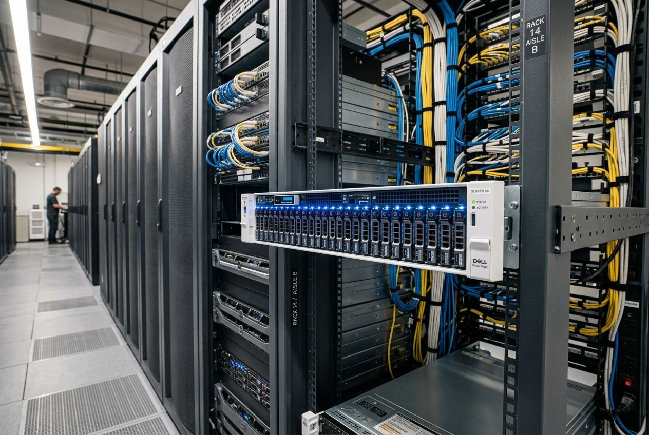 Serveur d'hébergement en datacenter