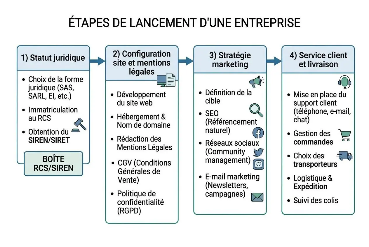 Phases de lancement