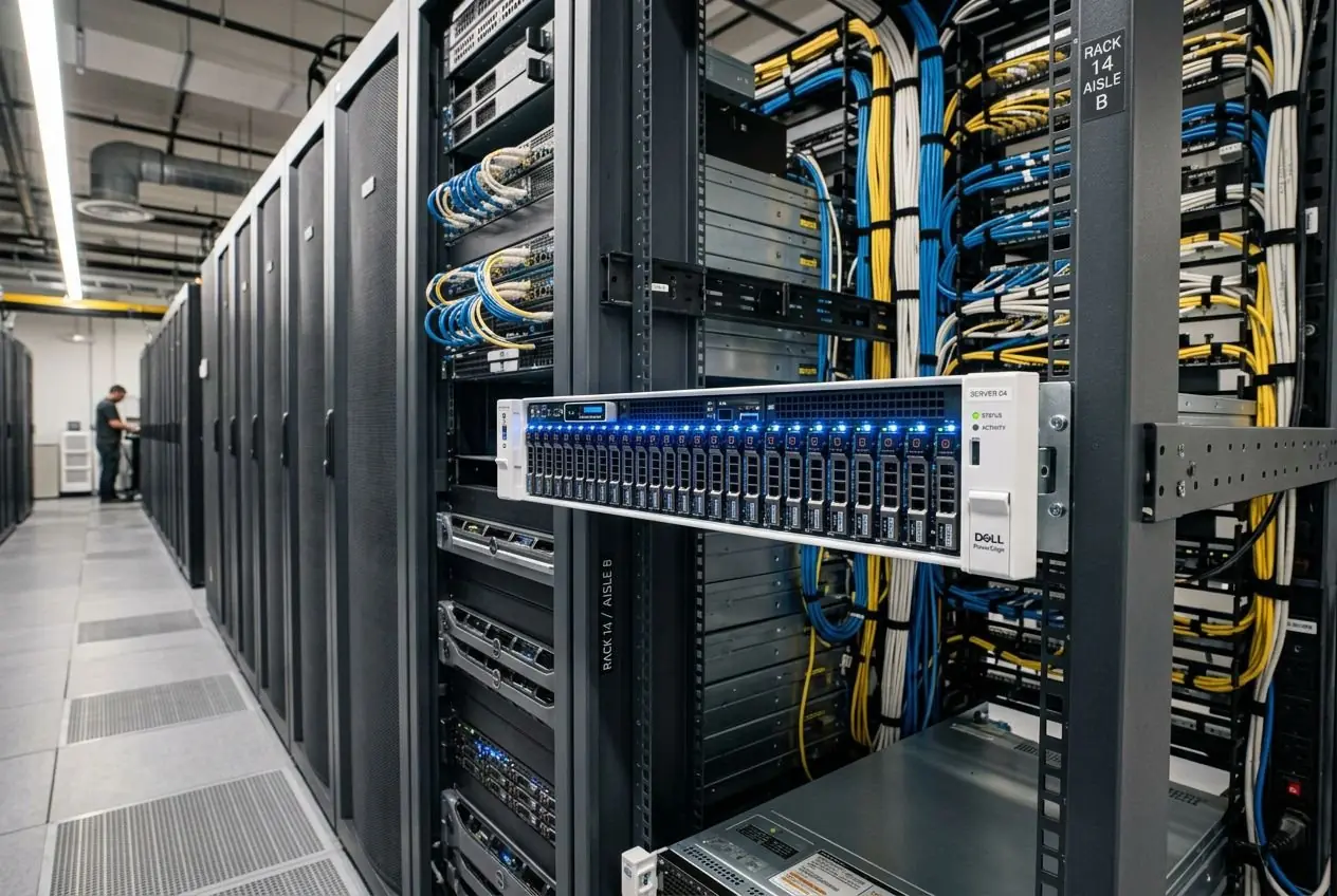 Serveur d'hébergement en datacenter
