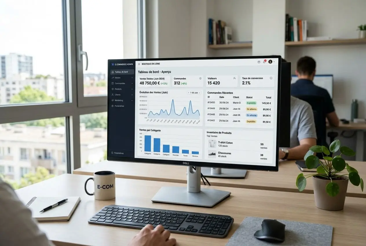 Plateforme de vente en ligne professionnel : comparatif 2026
